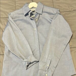 Brooks Brothers NWOT wrinkle free. Light Blue Button-Up Dress Shirt